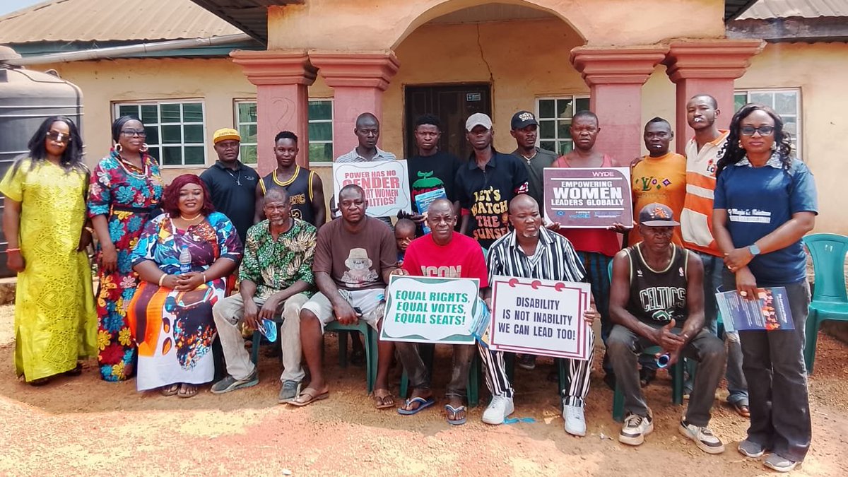 Women Environment and Youth Development Initiative tweet media