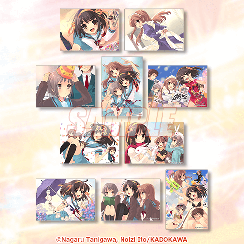 涼宮ハルヒ』シリーズ SOS団オンラインくじ販売中🎉 ＼ 10連セット購入