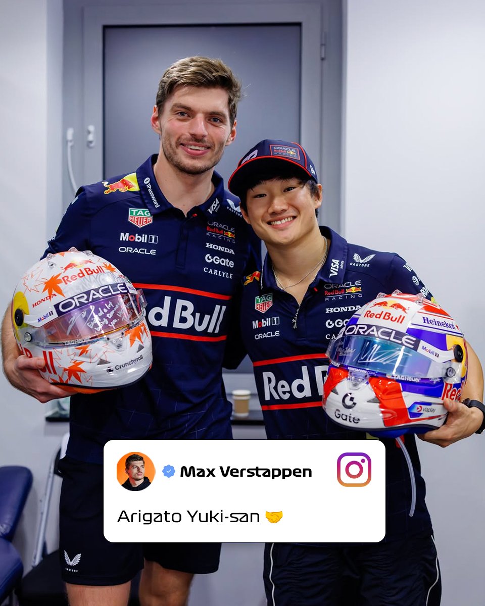 This Red Bull duo 🫡🤝

#F1