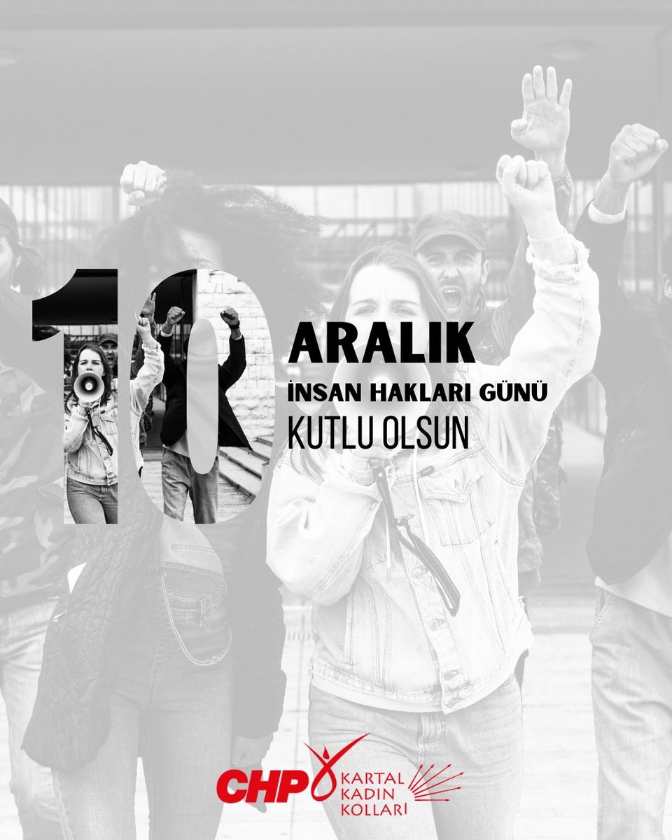 İnsan hakları mücadelesi, aynı zamanda Cumhuriyet mücadelesidir.

Laiklikten, hukuk devletinden, eşit yurttaşlıktan vazgeçmeyen herkesin mücadelesidir.

Gazi Mustafa Kemal Atatürk’ün “Yurtta sulh, cihanda sulh” ilkesinden aldığımız güçle, insan haklarını savunmaya, demokrasiyi