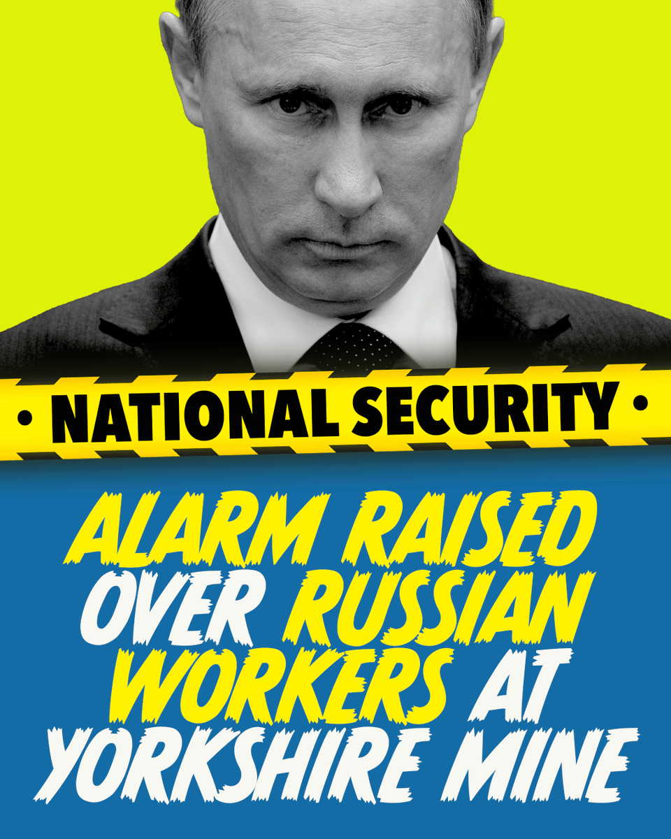 FMConservatives's tweet photo. 🚨 Reports that Russian workers with Putin's military training are being used at Woodsmith Mine — a stone’s throw from GCHQ Scarborough — are a serious security red flag.

Ministers need to get answers fast. National security comes first. https://t.co/fIJiyMvKLH