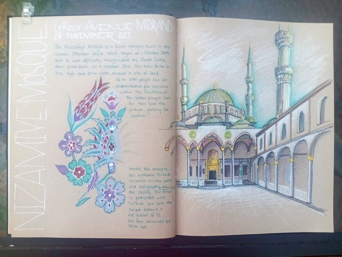 Nizamiye_SA's tweet photo. A beautiful work... drawn by an amateur artist. https://t.co/E6vQhqVfme