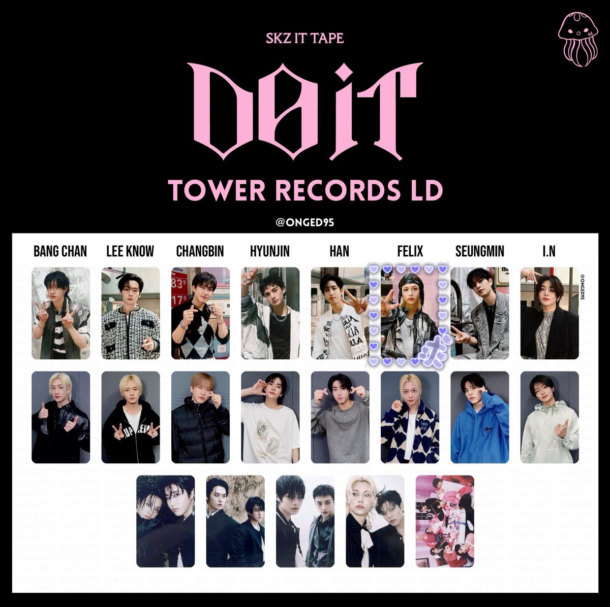 straykids スキズ DOIT DO IT HMV タワレコ 特典 ラキドロ トレカ 封入