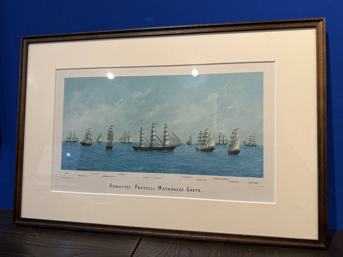 ○セール品！ 『世界の海軍』帆船時代の有名艦 リトグラフ おそらく