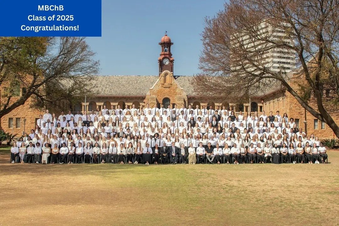 This is the UP Medicine class of 2025. Despite the loud claims that white children are “discriminated” from studying in SA universities, more than half this class is white, while white South Africans make up only about 7% of the population.