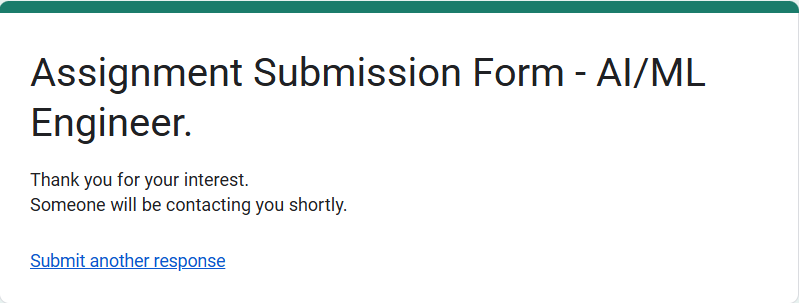 Kavyashrikr's tweet image. Assignment had 3 tasks:
1. Employee Attrition Prediction
2. ML Pipeline debugging and Data Leakage detection
3. Productivity Feature Engineering and Optimization

If anyone wants to give it a try, I will share the problem statements, feel free to reach out!