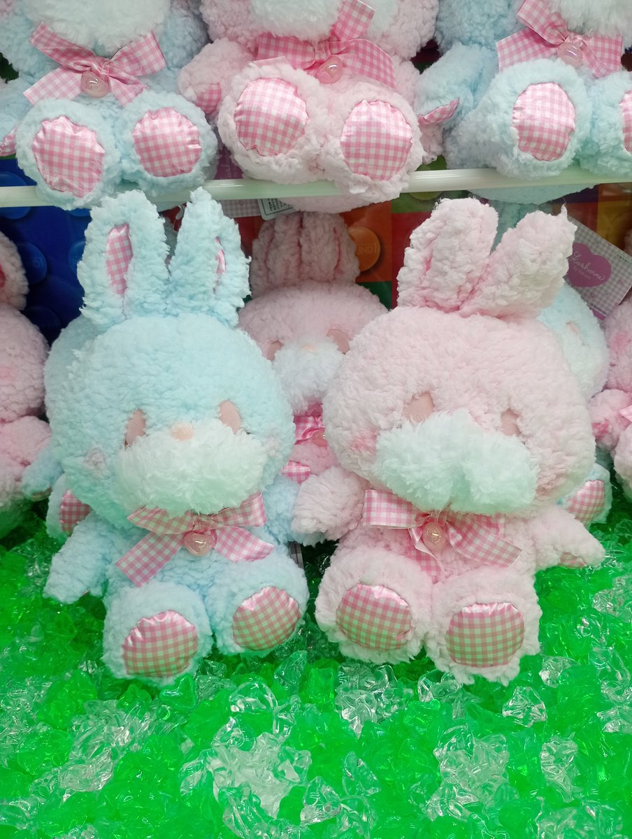 ROUND1　限定 Kushurme　おすわりマスコット　5セット　計15個① 新景品情報】 #Kushurme くしゅるむ 🐰おすわりBIGぬいぐるみ（2種