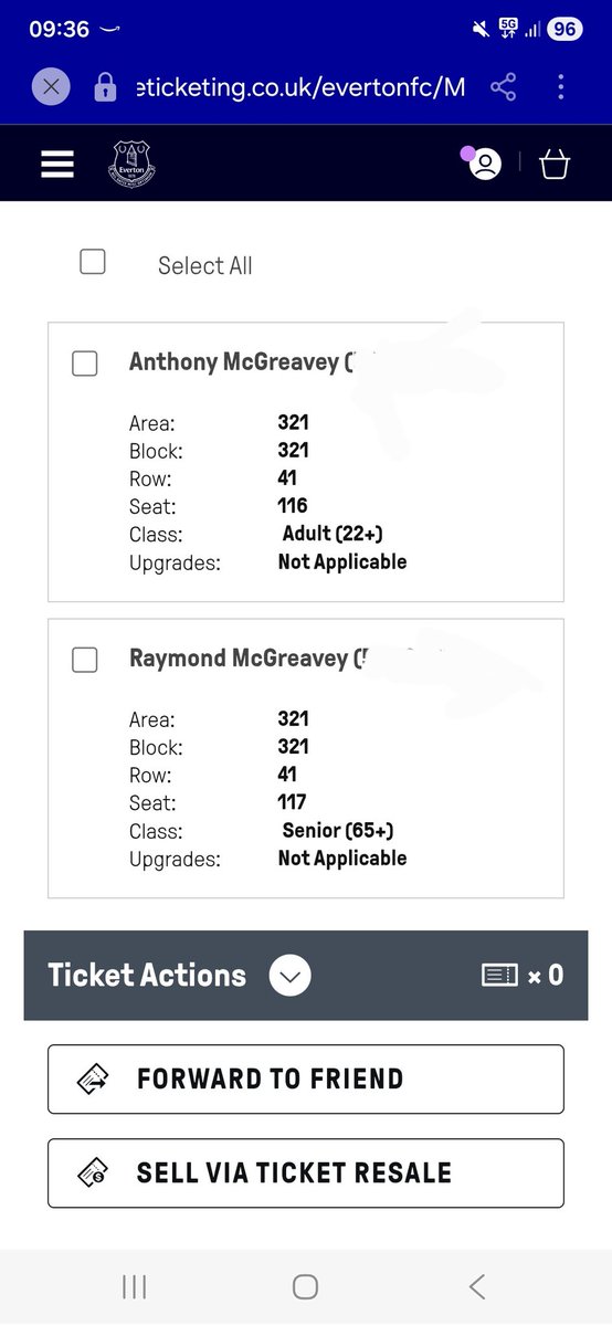 Tonymc84's tweet photo. 2 x Club View seats available for Arsenal game £60 each.

Very annoying these cant be sold via internal selling platform. 

Excellent view https://t.co/AAE2YpPqf6