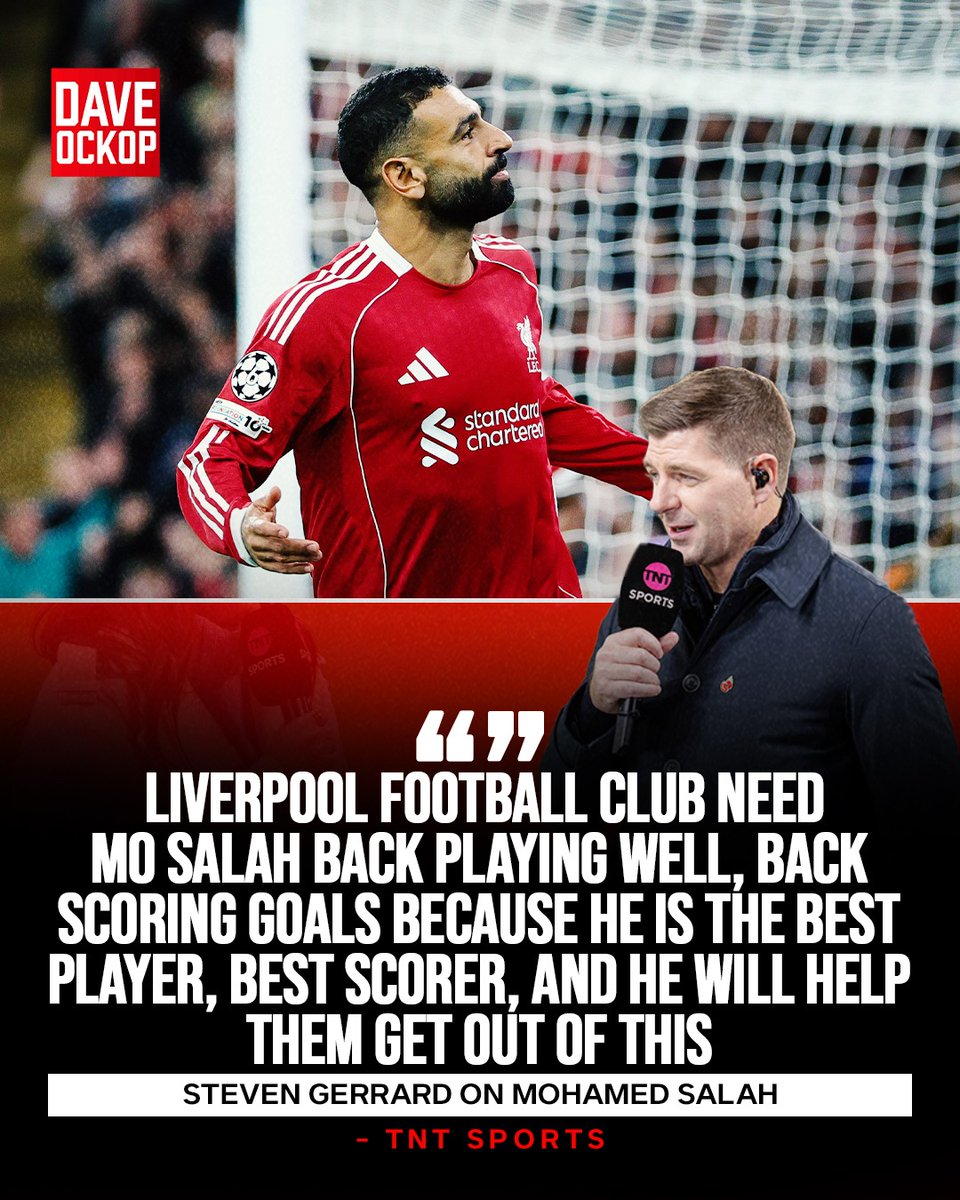 Steven Gerrard on the Salah interview: "He’s obviously really upset he’s not playing, which I respect. He wants to help the team which, I respect. A couple of lines about throwing people under the bus, wrong, he needs to deal with that with the manager."

"At the end of the day,