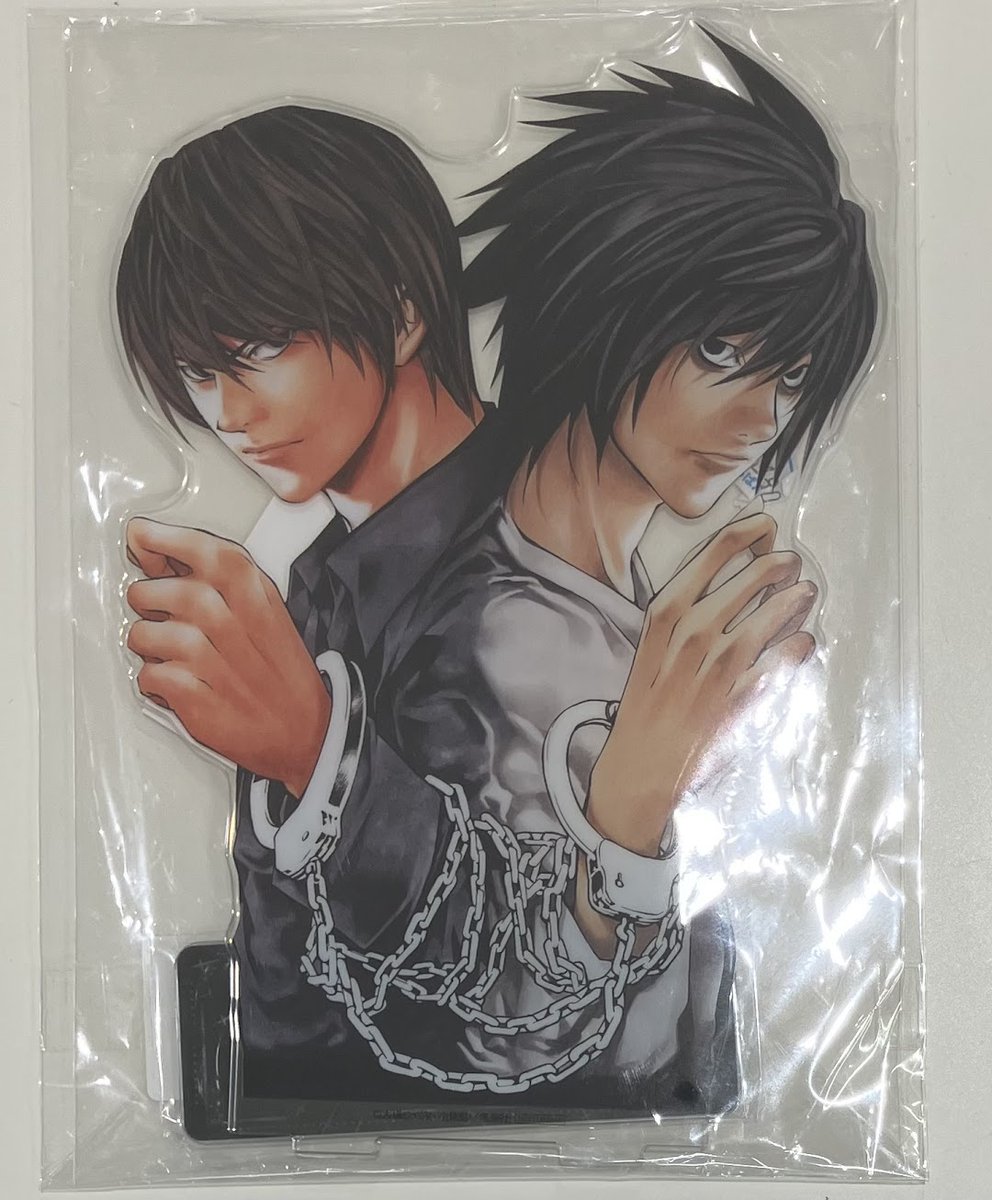入荷情報】 『DEATH NOTE BIGアクリルスタンド 夜神月&L(エル・ロー