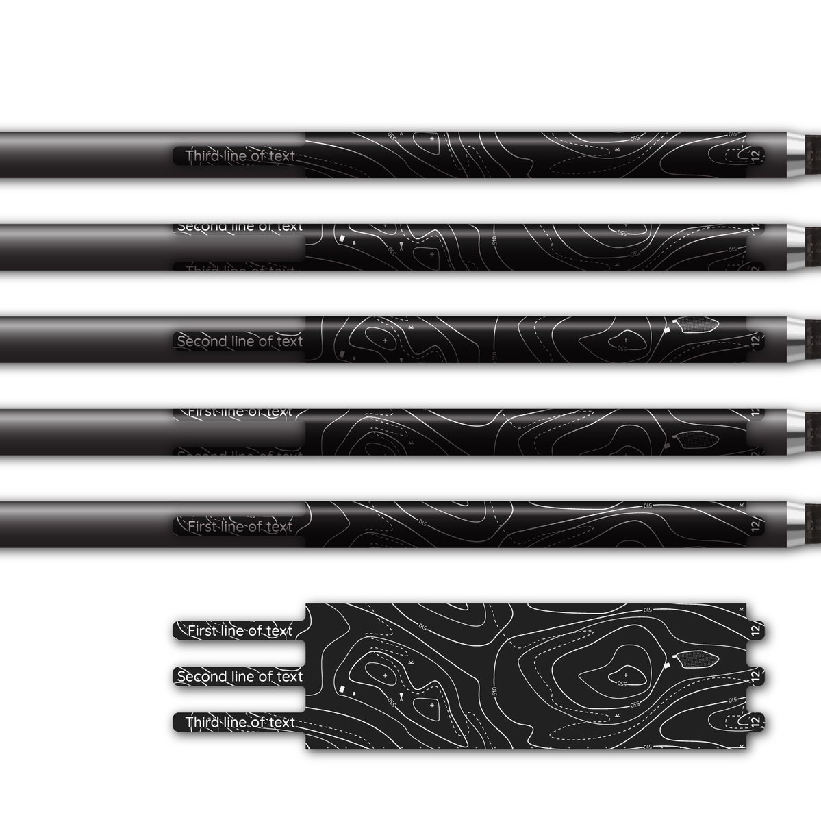 New wrap release 🎯
Our Into the Outdoors design is now available in Matt Black with white print — one of the most requested versions yet.

Clean. Minimal. Sharp.
Available in all wrap cuts.

See them here:
custommadewraps.com/product-catego…

#archery #arrowwraps #custommadewraps