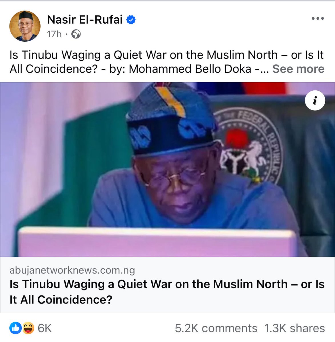 Chief Edward David Onoja tweet media