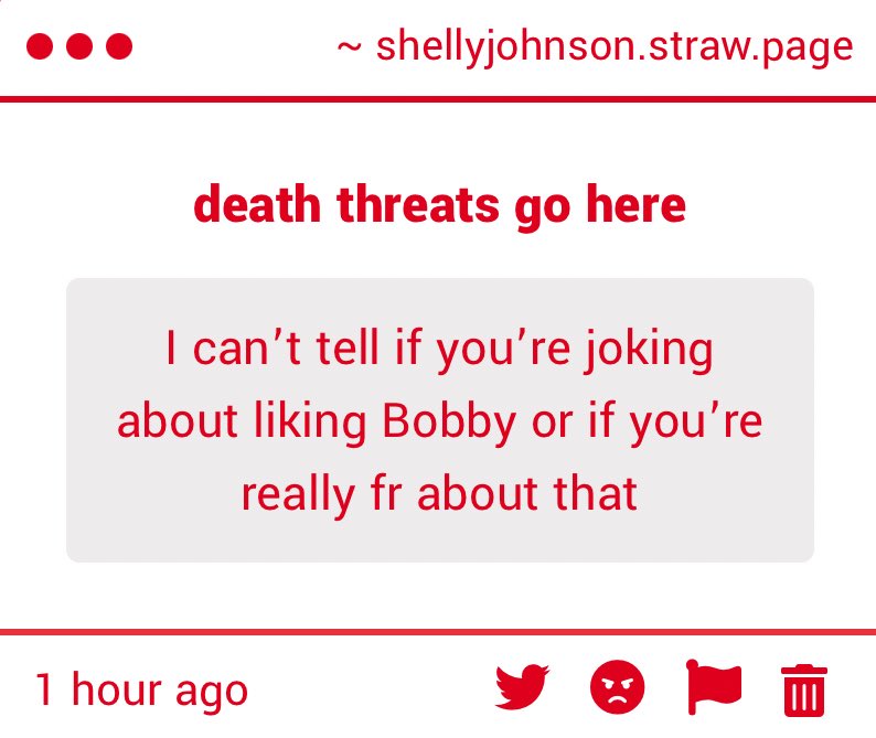 clawdiadpdl's tweet image. yupp #Busted !!! EVERY post i make about wanting bobby to carry my children is satirical 🤣! got meeee!