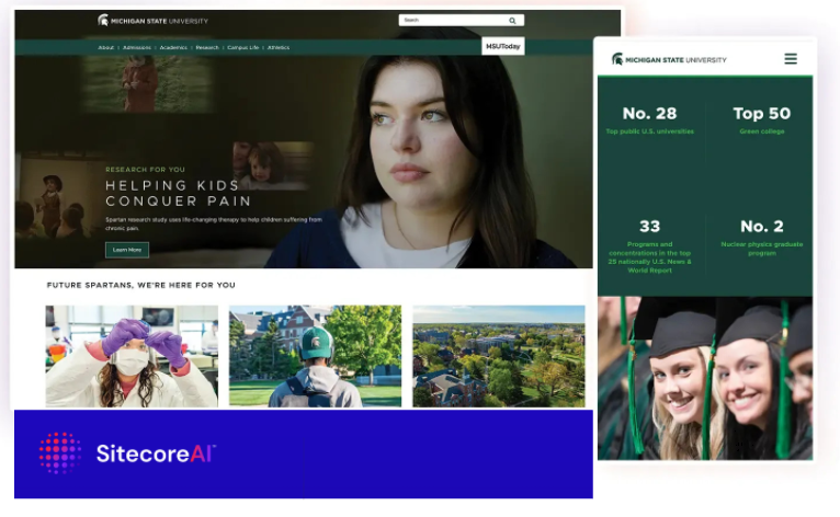 🎓 Customer Story: Michigan State University + Sitecore = 🚀
✅ 200% more RFI submissions
✅ 60% projected cost savings
✅ 102 sites migrated
✅ 44% SEO boost
👉 sitecore.com/solutions/cust…
#SitecoreAI #AgenticStudio #DigitalExperience #AIFirstEra #MarketingInnovation