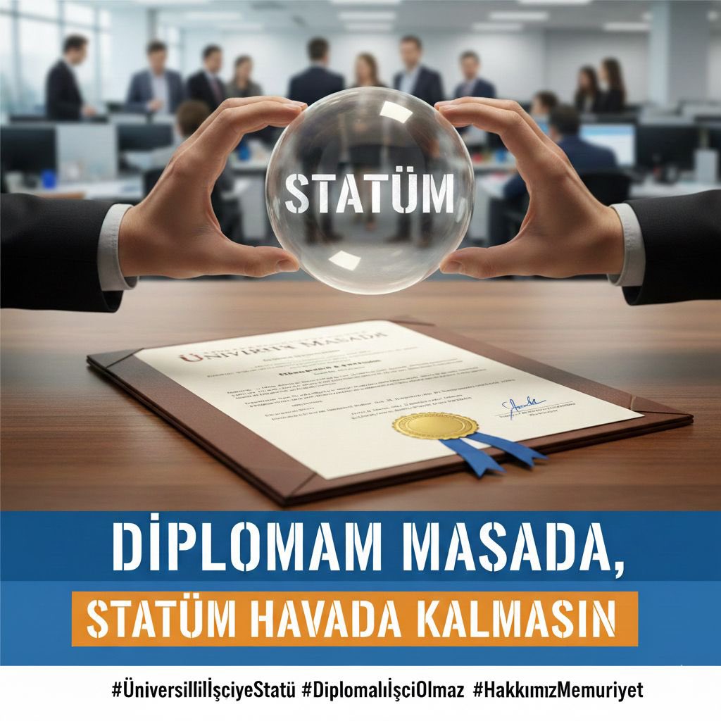 #KamuUnvIsciStatüDegisimi