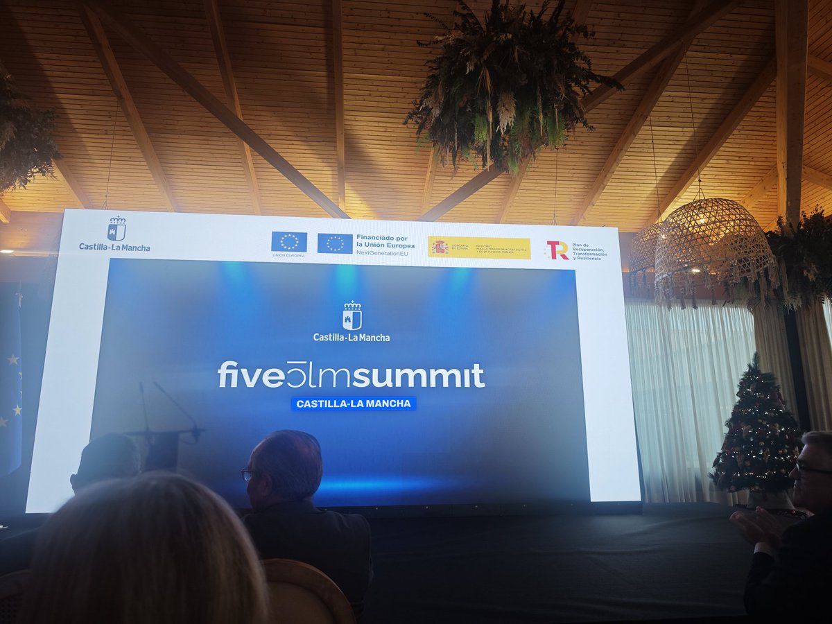 Inauguración en Toledo de fiveclm Summit #innovacion #deeptech  #internacionalizacion y entorno #rural