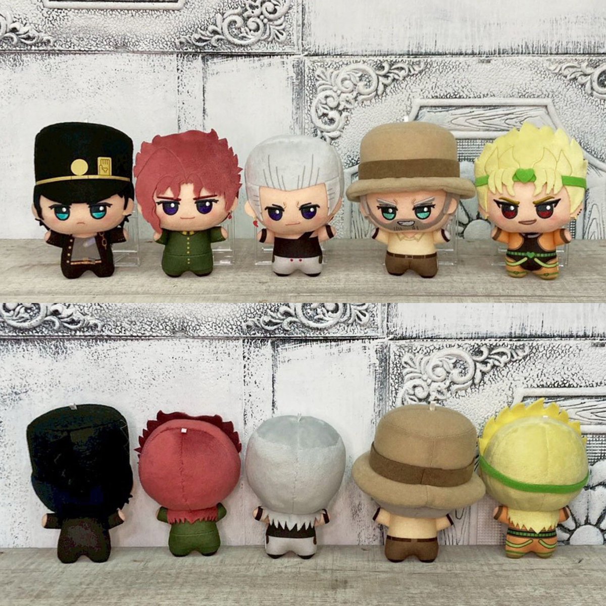 ジョジョの奇妙な冒険 スターダストクルセイダース ちびぐるみ 花京院典明 ×10 2025年12月発売最新プライズ ジョジョの奇妙な冒険 スターダスト