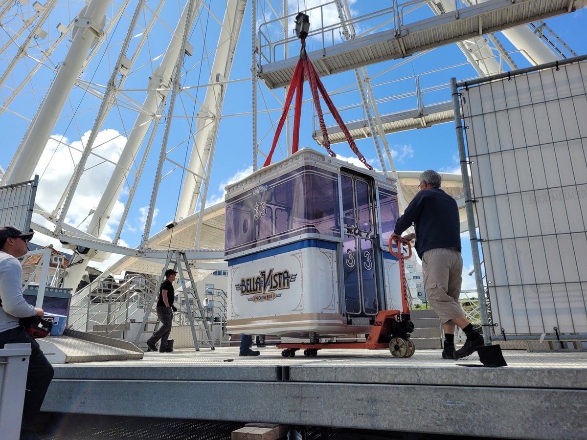 Reuzenrad Noordwijk: vergunning aangevraagd, toekomst onzeker bollenstreekomroep.nl/reuzenrad-noor…