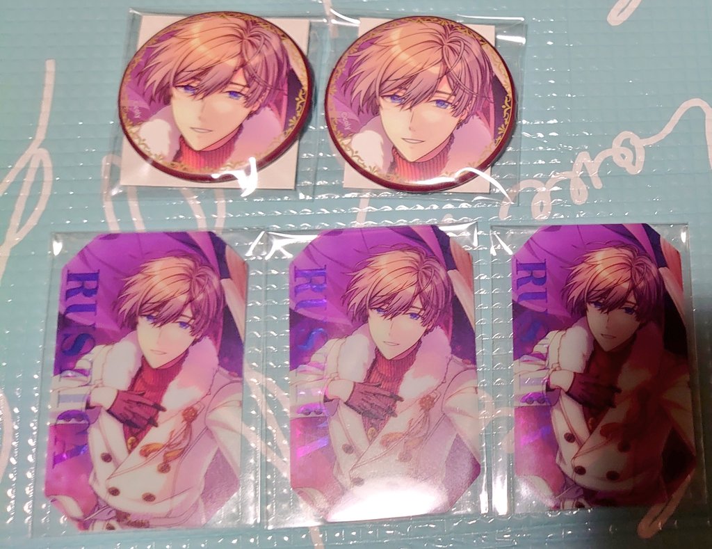 交換】まほやく 6周年 第2部 キービジュアル 缶バッジ クリアカード