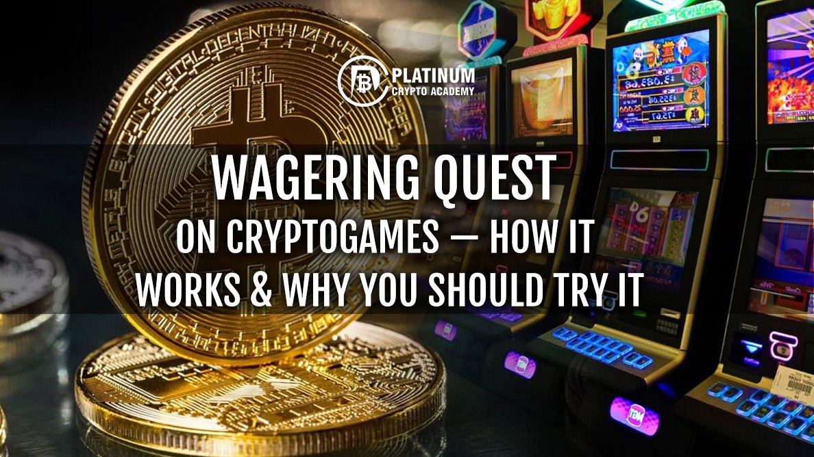 Wagering Quest on CryptoGames — How It Works & Why You Should Try It Most  crypto casinos feel transactional—you play, you lose to house edge, you  leave. #Cryptogames #CryptoGaming #Games #gambling @Crypto_Games