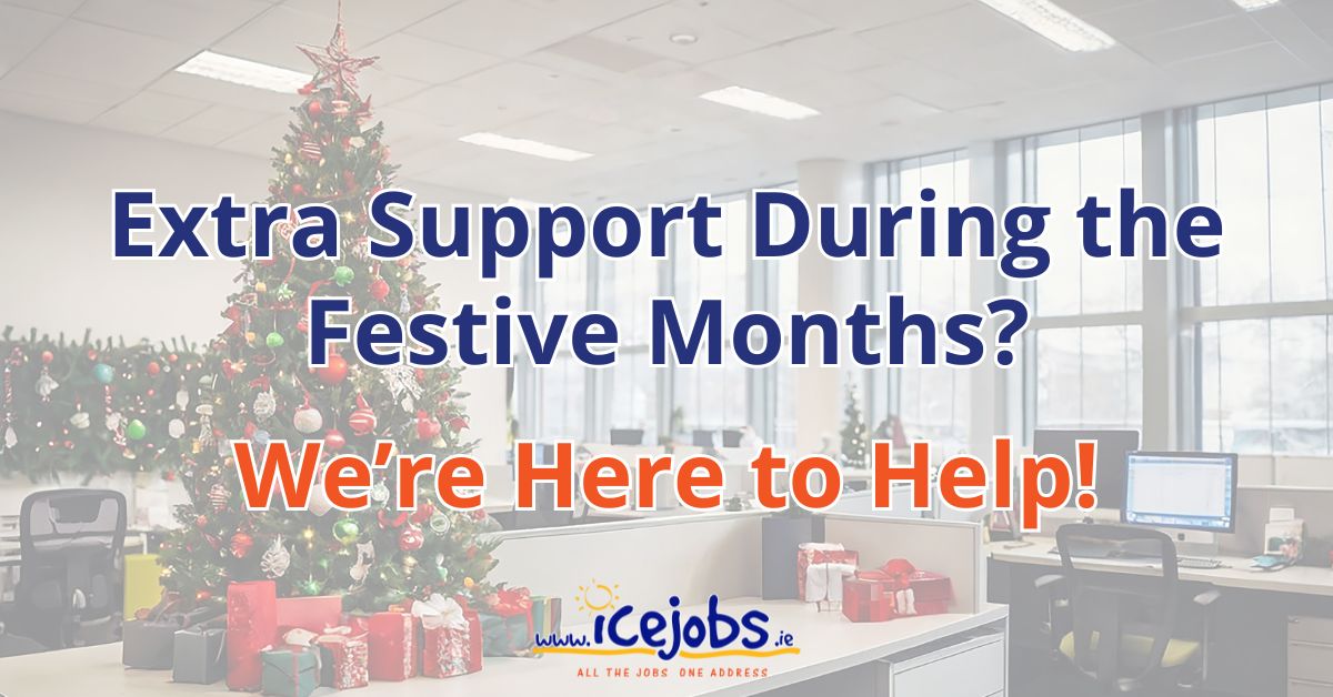 At ICE Group, we provide temporary staffing solutions to keep your business running smoothly during these busy months.

From admin roles to skilled trades &amp; customer service, we’ll connect you with the right people

📞091 475 100
📧owen@icegroup.ie
🌐icejobs.ie/our-clients/