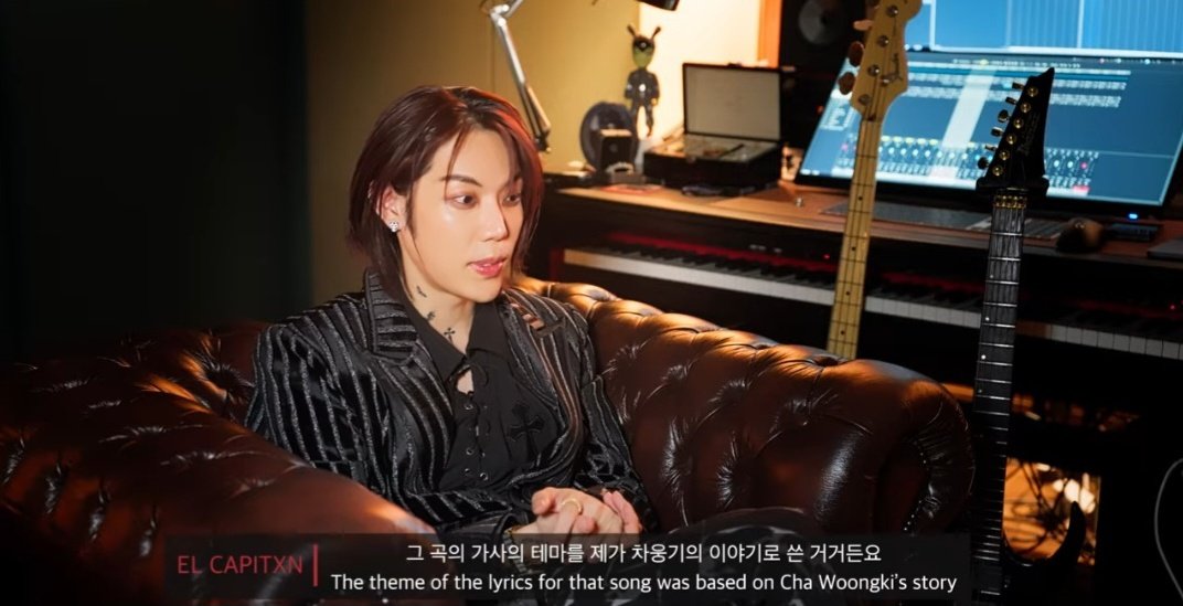 paranghakgyo's tweet image. el capitxn saying this about lyrics for never lose you.... just keel me... woongki please always be happy