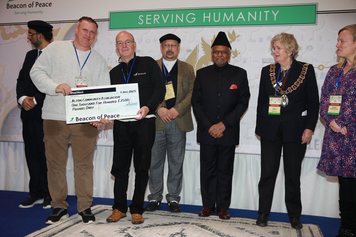 Alton Community Association provides space for healthy activities and helps build a cohesive society where everyone has the opportunity to reach their full potential — and #BeaconOfPeace proudly stands behind them
#BoP #PartnersAppreciationEvening 5th Dec 2025 At Mubarak Mosque