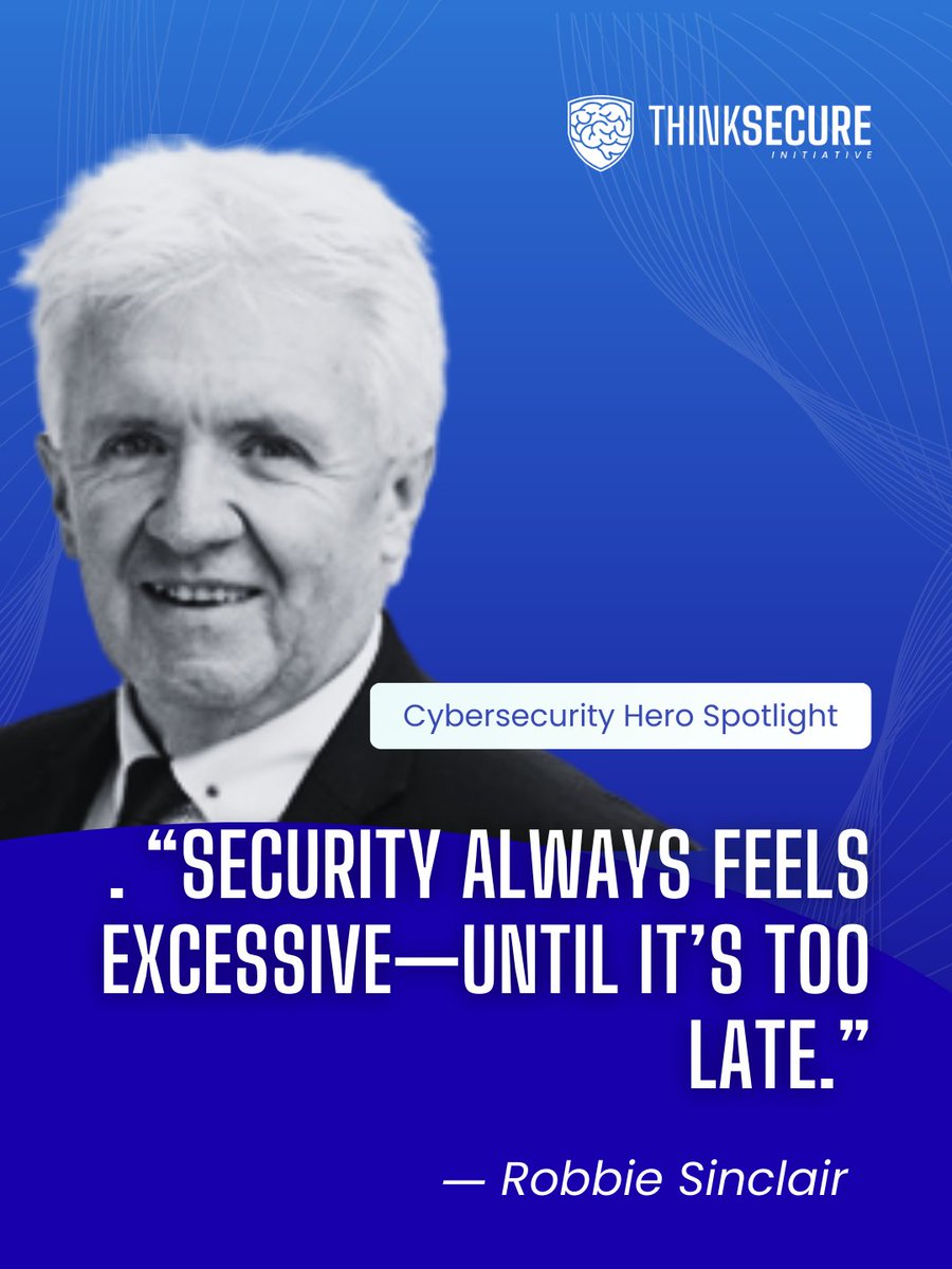 Security is always excessive… until it’s not.”
— Robbie Sinclair, Director of Corporate Security

Cyber threats are getting smarter. Protect yourself before it becomes urgent.