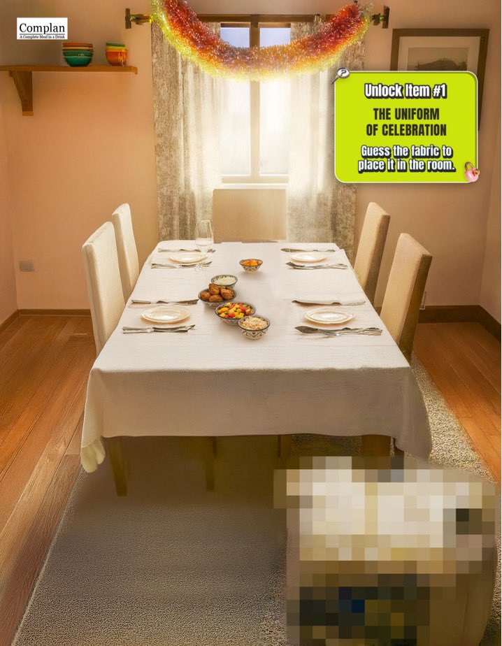 Christmas starts at the tailor’s shop, not the kitchen.
Chosen months ahead, colour-coded for family unity… worn with pride.
What am I? 👀
Comment to unlock Item #1 and kick off the Complan Christmas Hunt!
T&amp;Cs apply
#ComplanChristmasHunt #StepUpYourNutrition