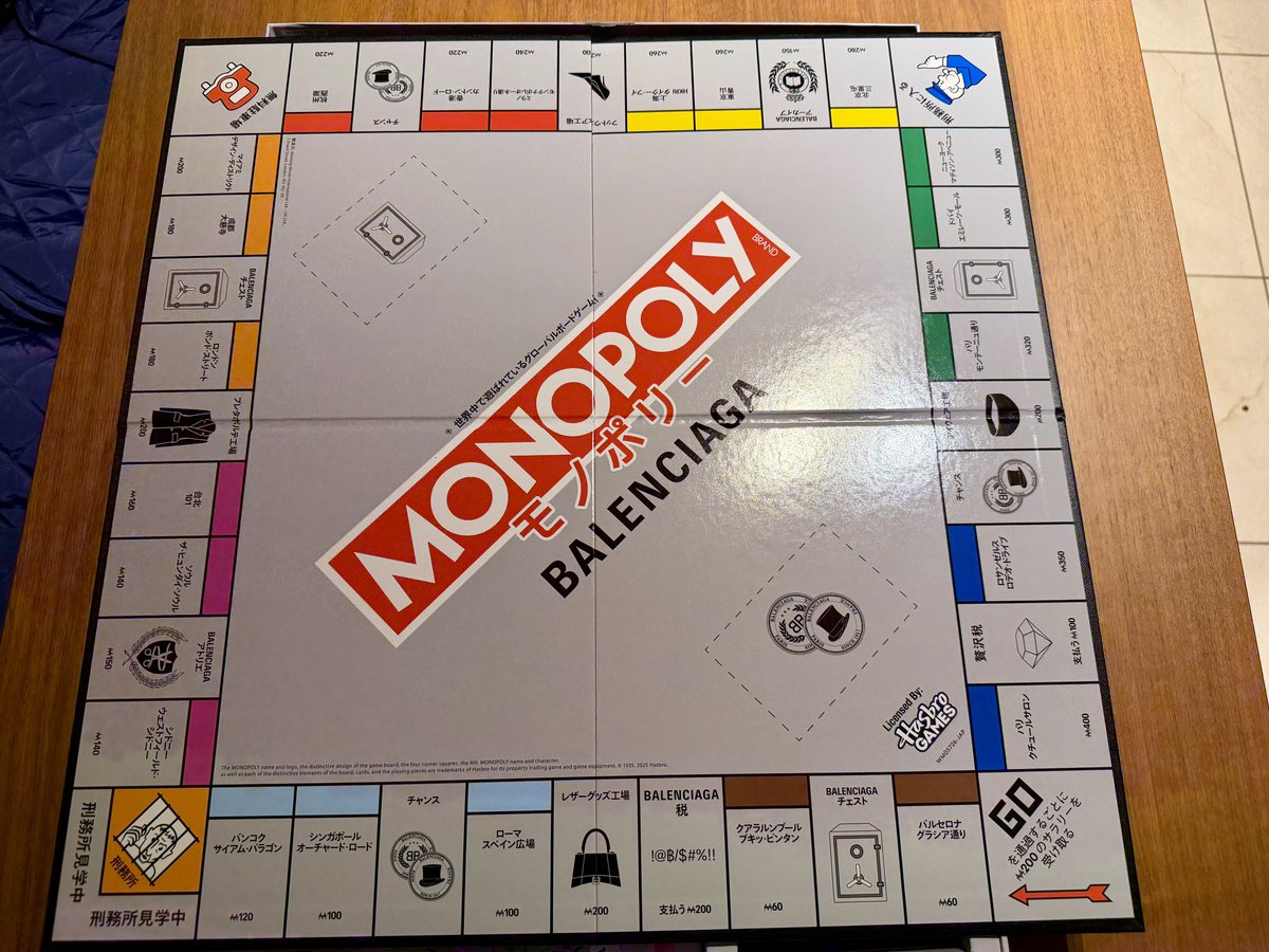 【非売品】BALENCIAGA Monopoly バレンシアガコラボモノポリー 非売品】BALENCIAGA Monopoly バレンシアガコラボモノポリー - メルカリ