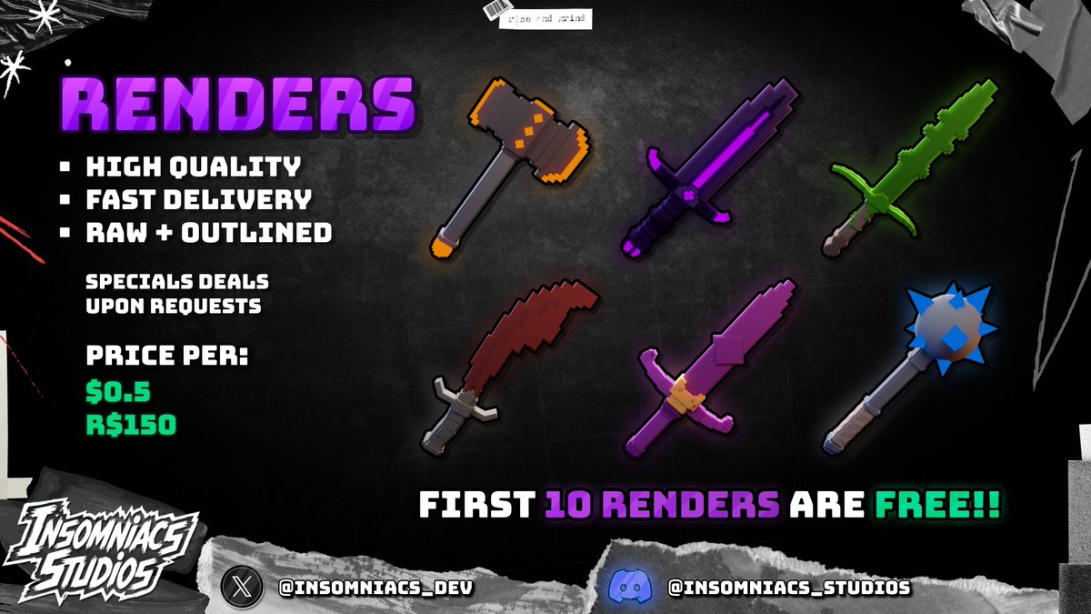 INSOMNIACS Studios tweet media