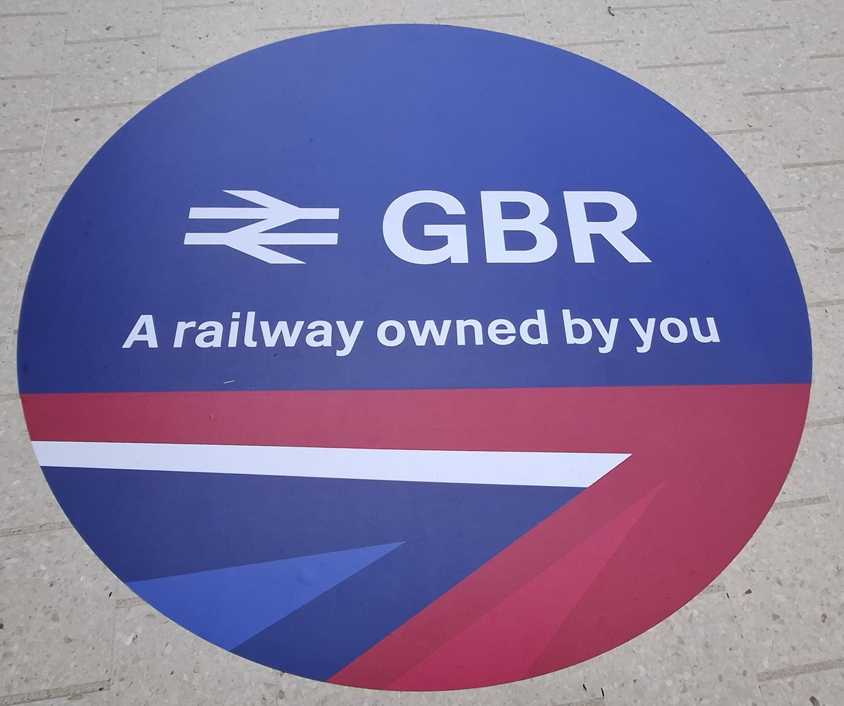 Wonder how many Snazis have complained about the new livery for train stations that's coming soon. 🤣😂🤣😂🤣
Well done <a href="/GrtBritishRail/">Great British Railways</a> 🇬🇧🇬🇧🇬🇧🇬🇧🇬🇧🇬🇧🇬🇧🇬🇧🇬🇧🇬🇧

<a href="/AgentP22/">Agent P</a>
