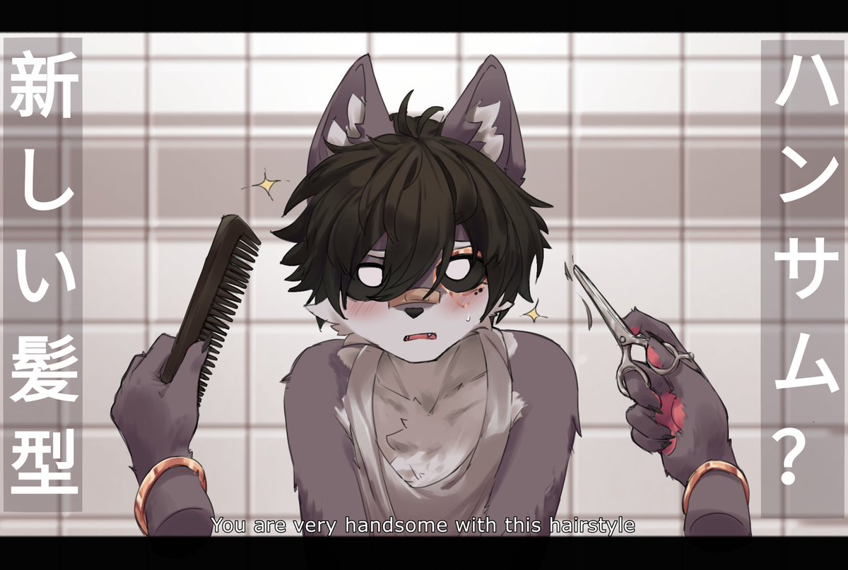 FurplePuppet's tweet image. An old art again