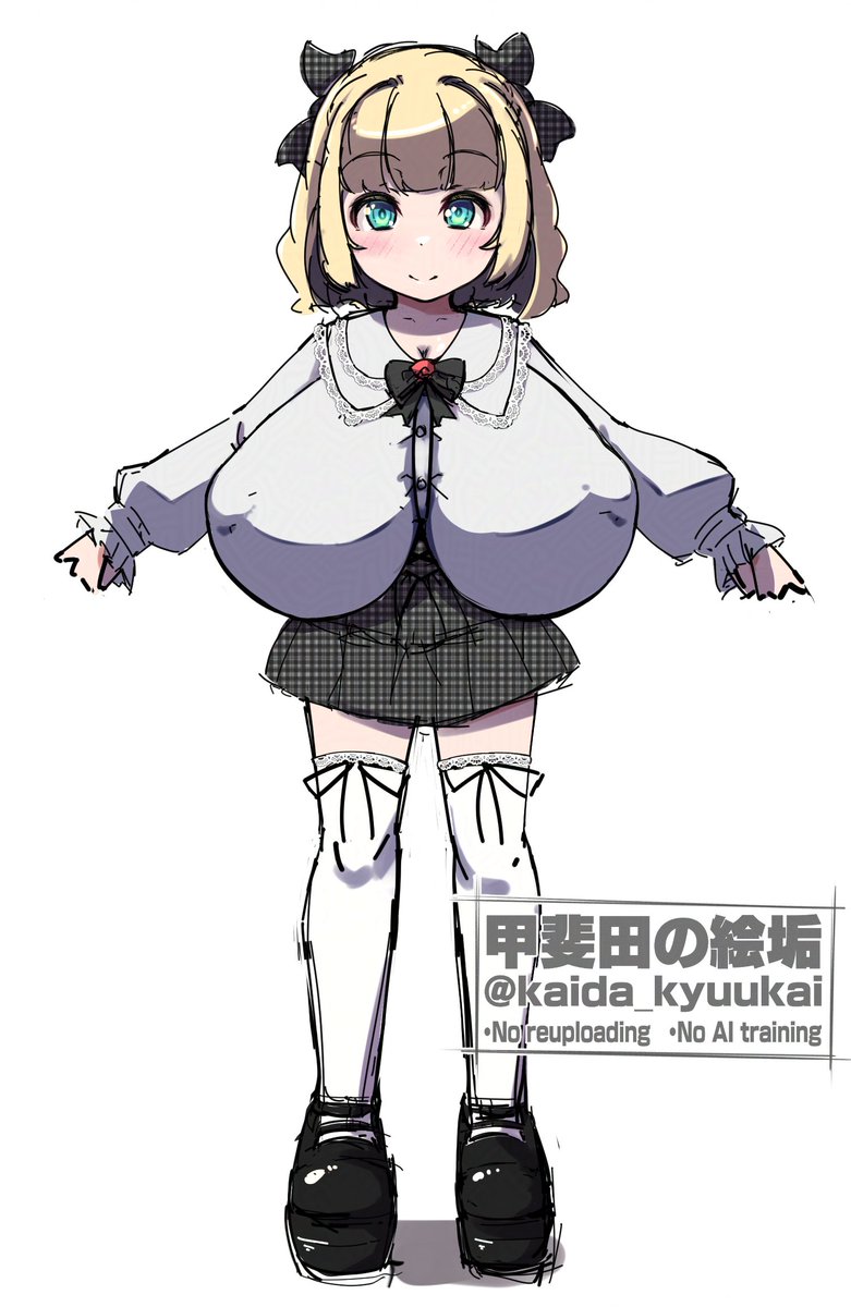 ムラムラしたのでいっぱいえちちできるOCちゃん描いた。わるい子フォームの時の趣味は『近所のおぢさんの子種搾り』 