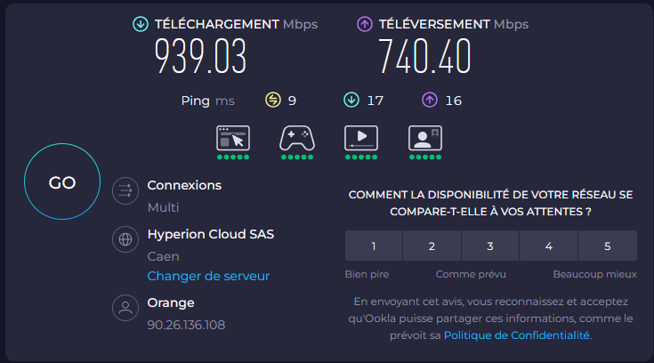 Ca va me changer la vie. J'avais 33 de ping avant 😃