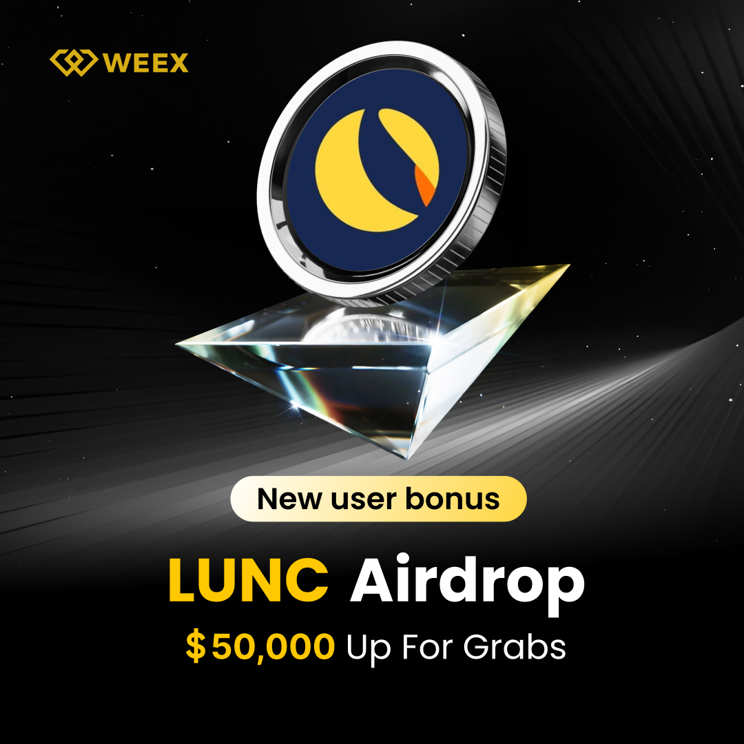 🎁 $LUNC <a href="/LunaClassicHQ/">LunaClassic 🟨 ™</a> Airdrop! 50,000 USDT!
📅 End In 6  Days

👉 Join:weex.com/events/promo/s…
👀 Follow: <a href="/WEEX_Official/">WEEX</a>
❤️ RT + LIKE

#Airdrop