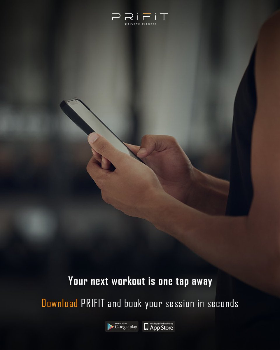 Prifitapp's tweet image. Level up your routine , PRIFIT is only one tap away.

DOWNLOAD THE APP : prifit.app/landing

#FitnessApp #Prifit #PremiumTraining