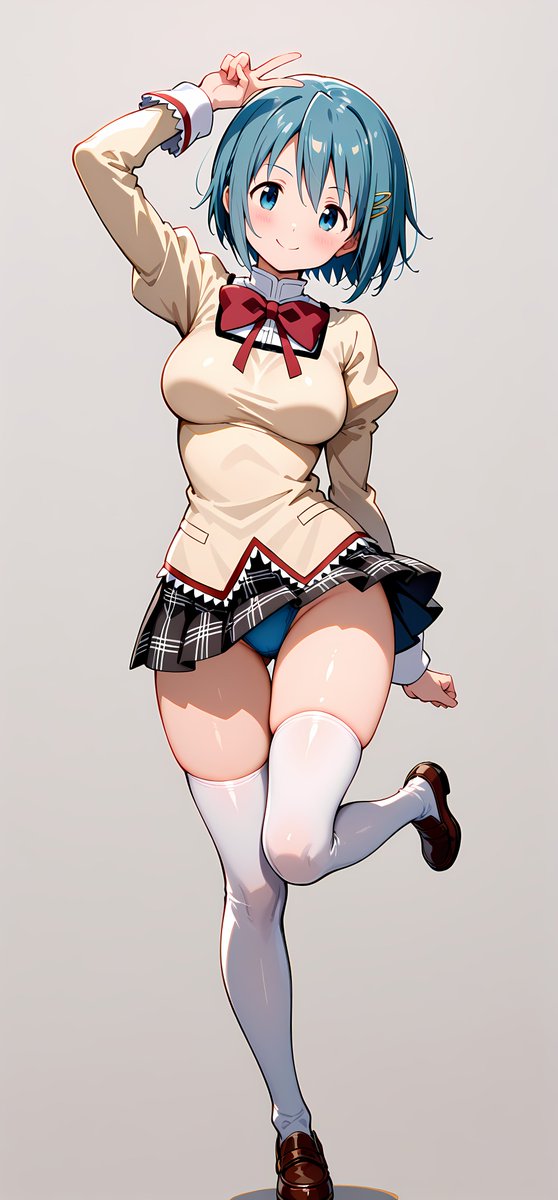 Kneehighmusume's tweet image. 美樹さやか SFW illustration
#AIイラスト #AIart