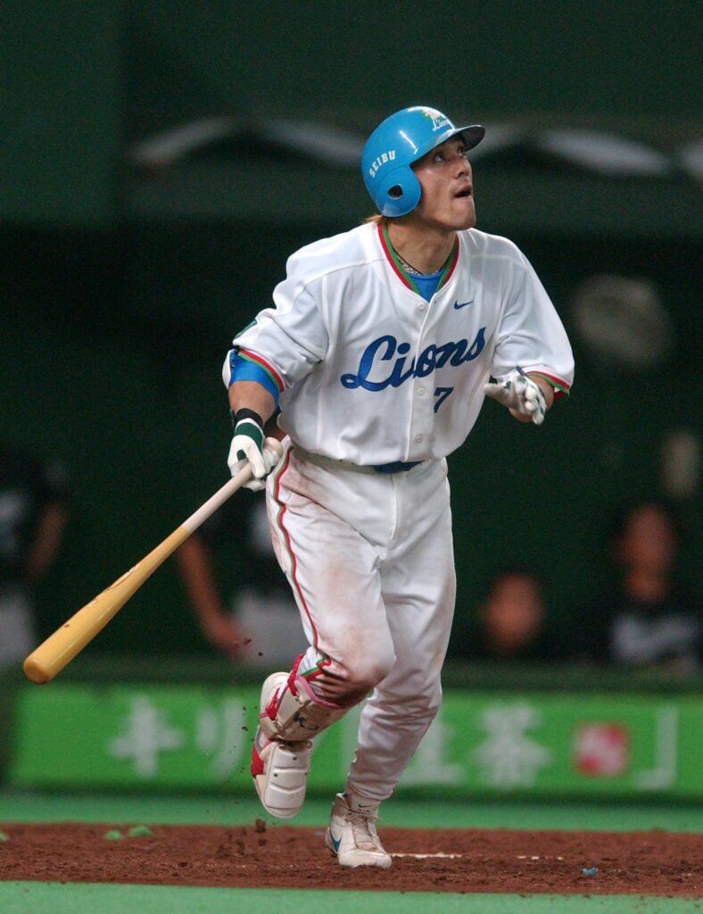 ライオンズ、やっぱナイキ時代のこのユニフォームが好きだなあ……… 松井