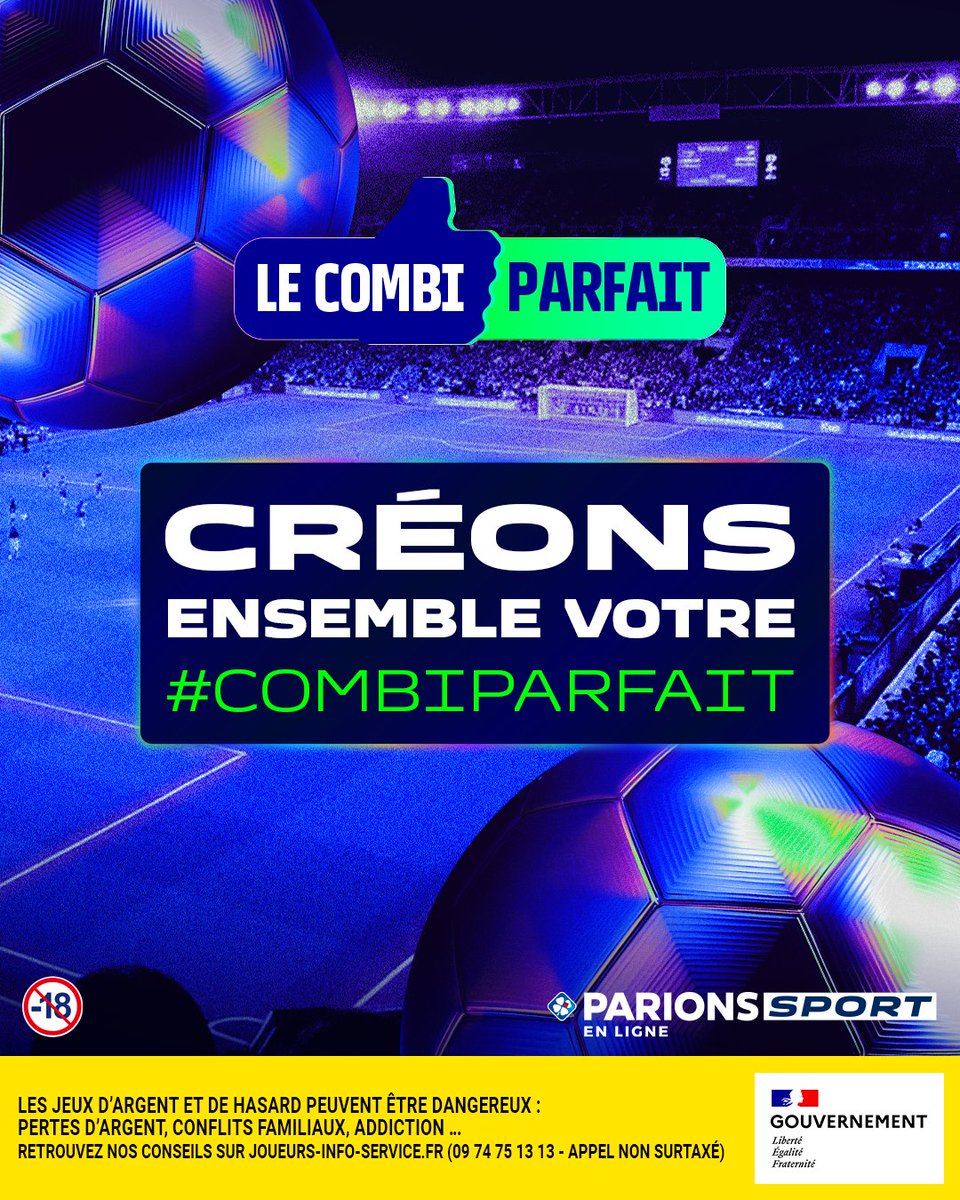 ParionsSport_EL's tweet image. Nouvelle soirée de Coupe d'Europe ! 😍

On vous laisse 2h pour composer votre #CombiParfait. Vamooooooos ⤵️