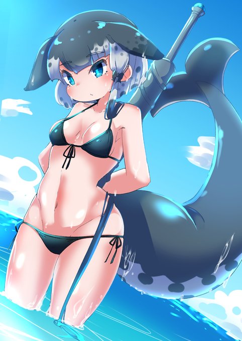 #イッカク黒ビキニ部 