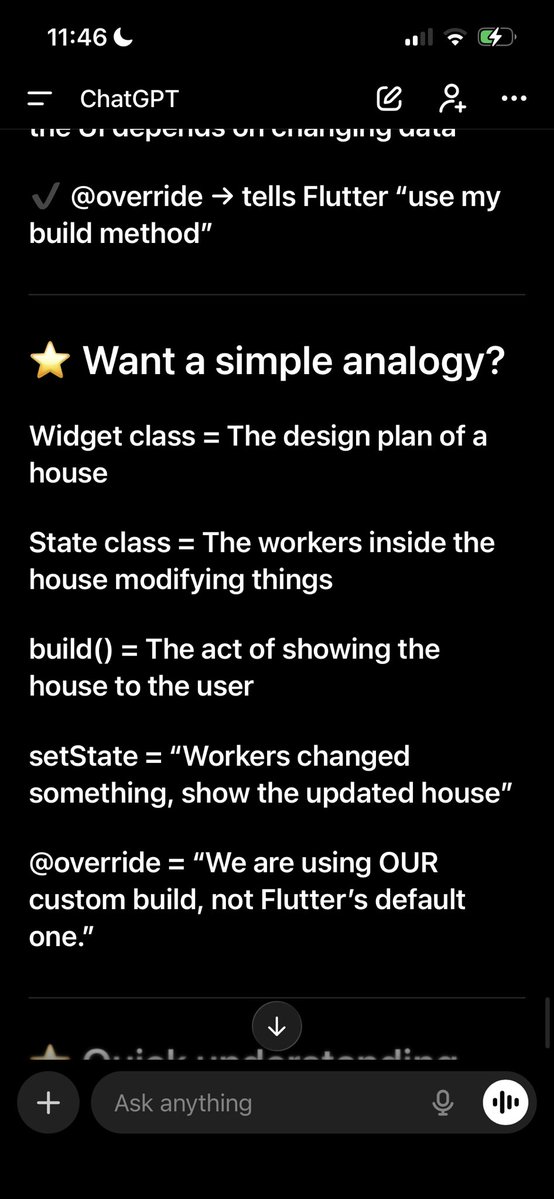 ahmcalled_berry's tweet image. Simple explanation 
#flutter #dart #flutterdev #mobiledeveloper