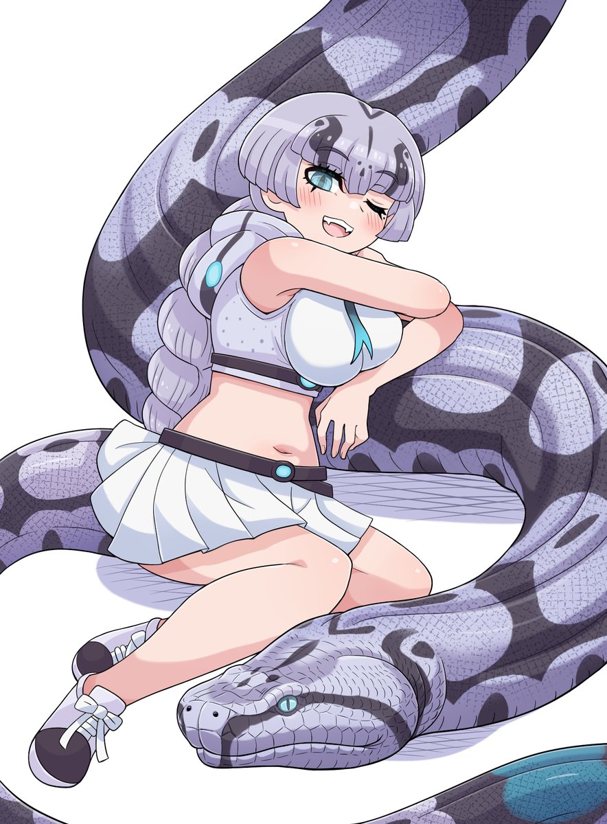 #今年一番伸びた絵ではないが個人的に気に入っている絵を貼る
女の子と大きい動物を描くのはやはり楽しいです 