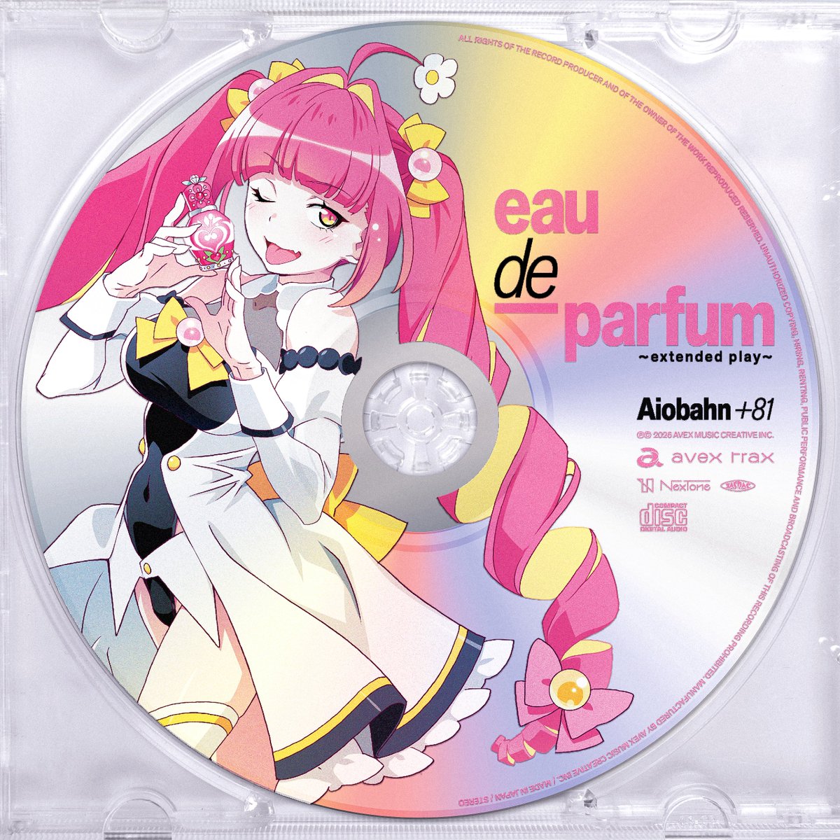 情報解禁🎉】 2026.2.11（水） Aiobahn +81 1st EP『eau de parfum