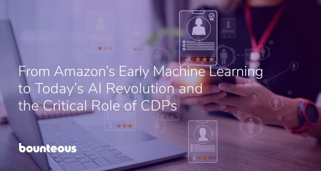 ecbuhman's tweet photo. From Amazon’s Early Machine Learning to Today’s AI Revolution and the Critical Role of CDPs https://t.co/rBBLkeSDzo https://t.co/5HQoivg7SN