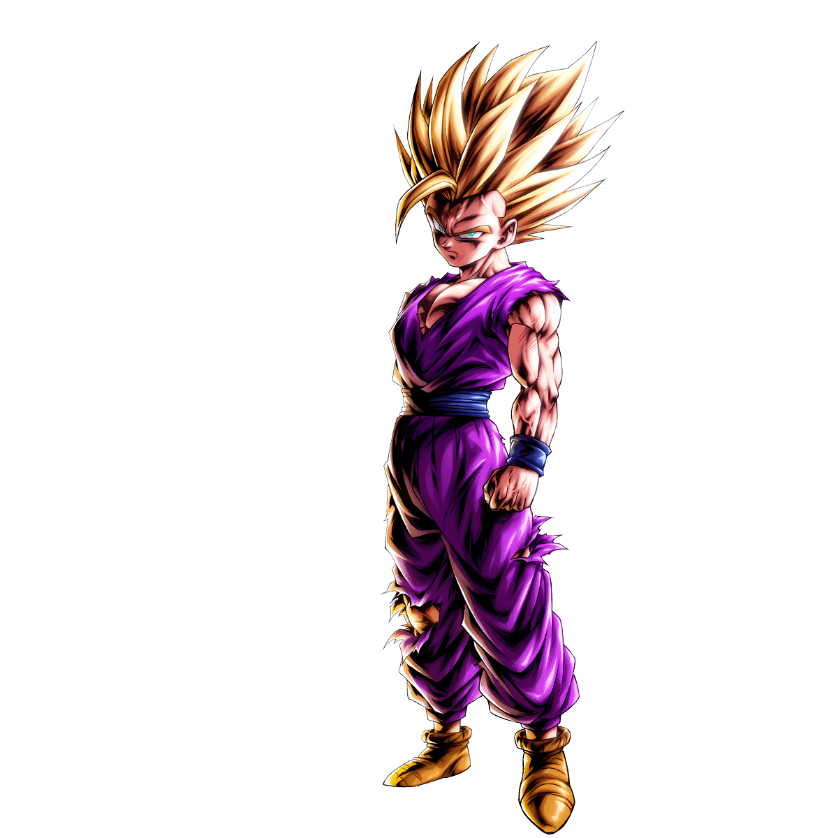 4K BLU Super Saiyan 2 Gohan (Youth) #DBLegends #レジェンズ