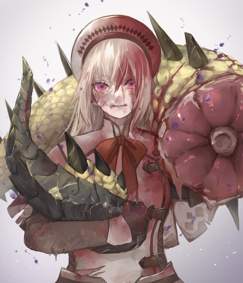 ばっちり感染してた（過去絵）　＃カ自機