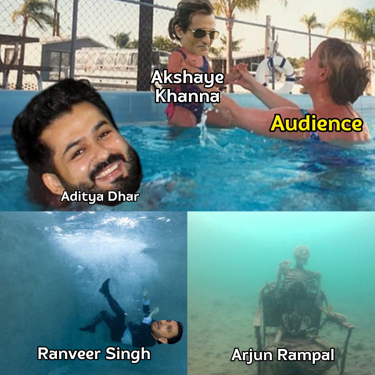 1no_aalsi_'s tweet image. Dhurandhar Audience 😂