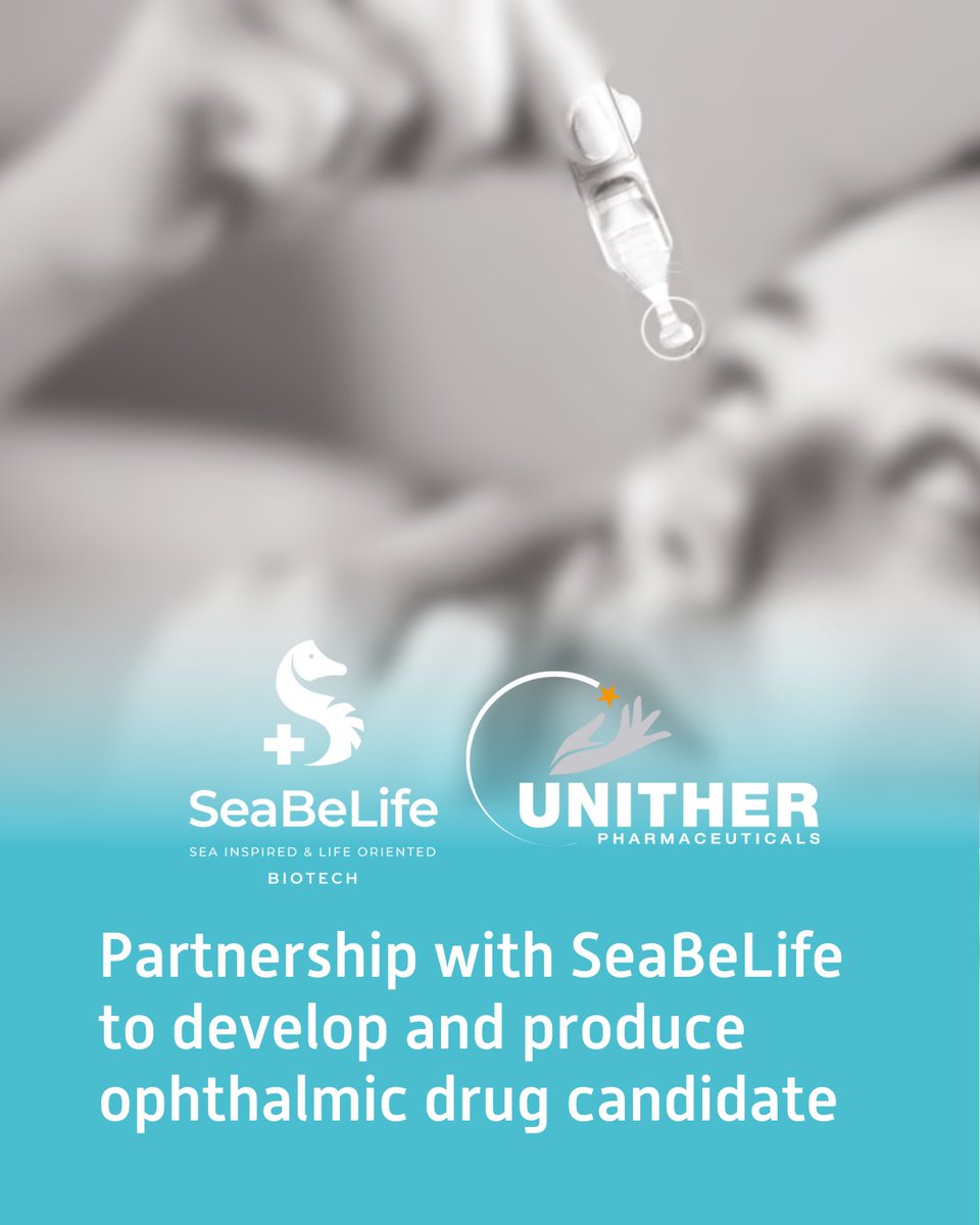 #News
We are pleased to announce our partnership with SeaBeLife Biotech to co-develop and manufacture the ophthalmic formulation of the SBL03 drug candidate, targeting geographic atrophy and dry AMD.
 
👉 Read the full press release: eu1.hubs.ly/H0qhnC50