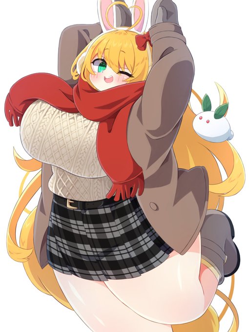 うさ耳とってもキュートだにぇ 